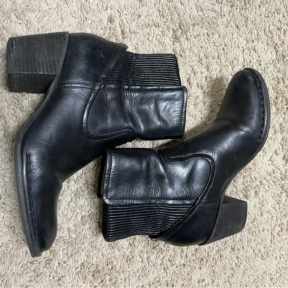 Frye Black Ankle Boots